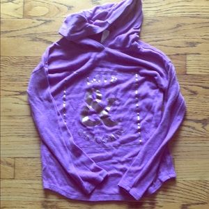 Justice hooded shirt.
